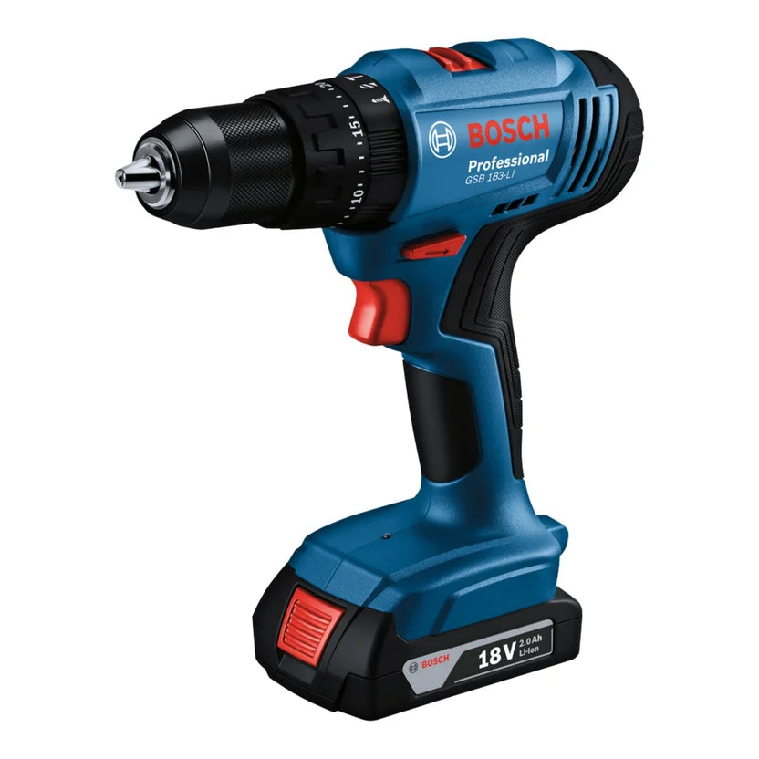 Taladro Percutor ½ Pulgada 18v Gsb 183 + 1 Bateria Bosch