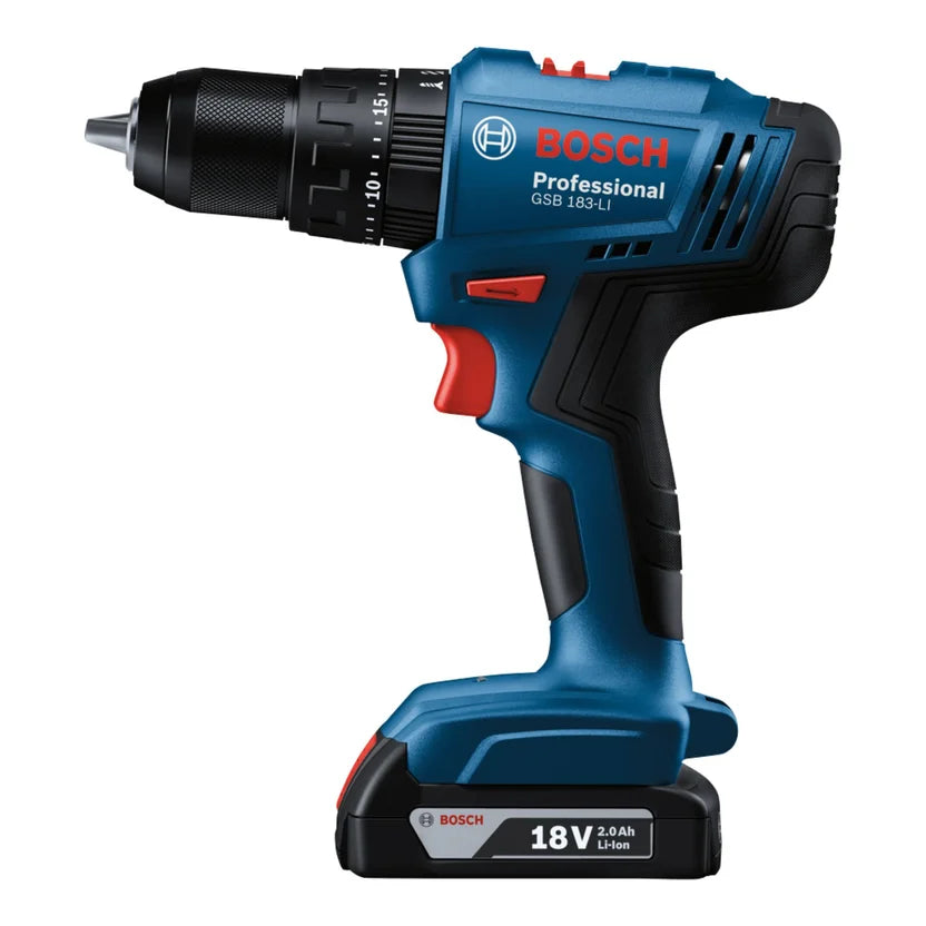 Taladro Percutor ½ Pulgada 18v Gsb 183 + 1 Bateria Bosch
